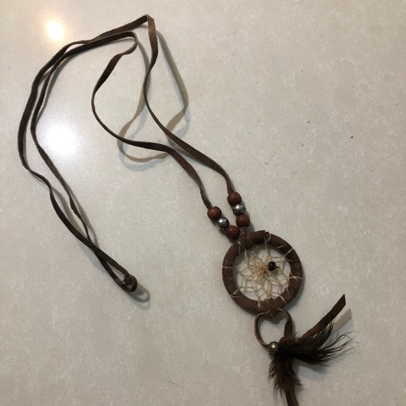🐾free w/purchase🐾 boho dream catcher necklace